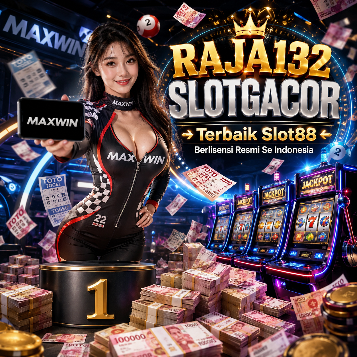 RAJA132 SLOTGACOR Terbaik Slot88 Berlisensi Resmi Se Indonesia image 1